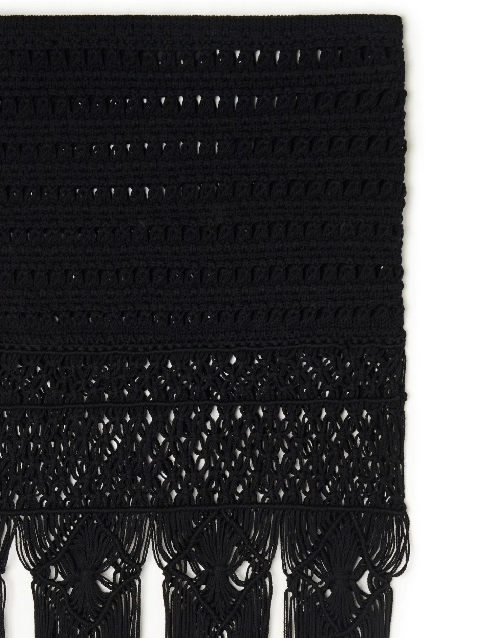 Affordable A skirt India To crochet Letter Women Love Alanui 0726